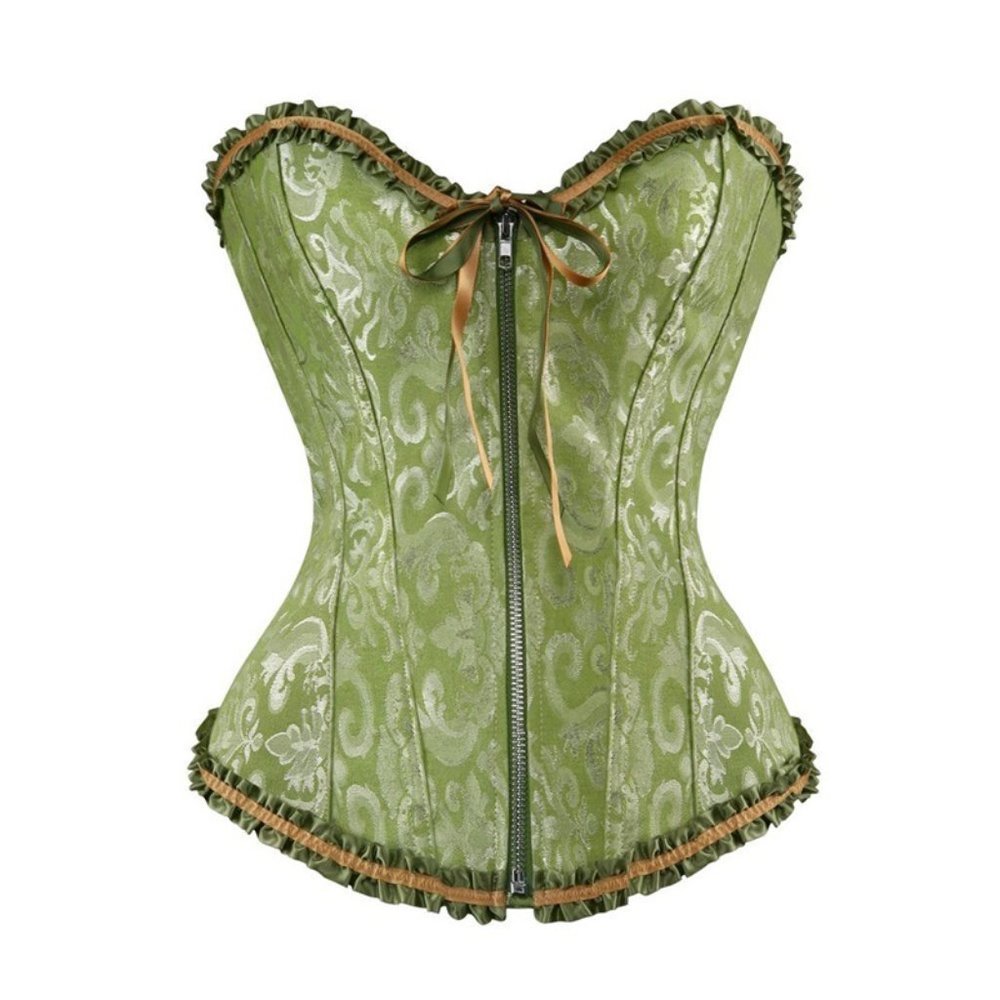 Women  Satin Lace  Sexy  Bustier  Push Up Corset